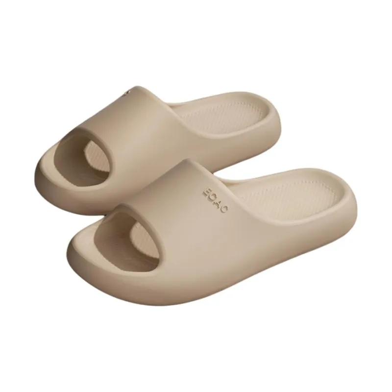 ECAC Men's Summer Indoor Home Squashy And Bouncy Feeling Bathroom Slip Resistant Platform Eva Slippers For Men-6