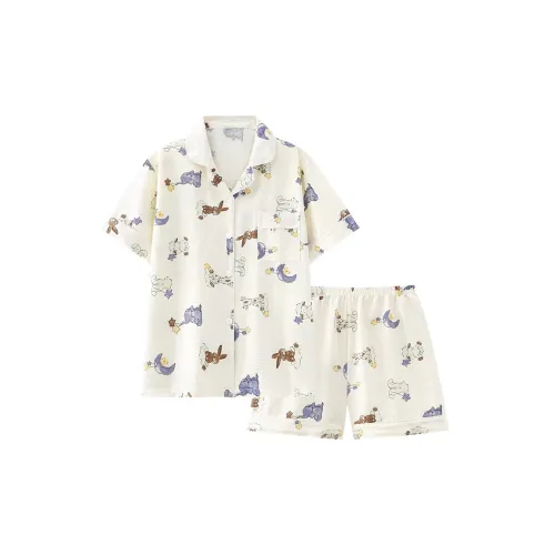 O'MESIK Pajama Set Women's Apricot