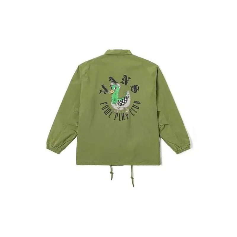 Vans Jackets Coats Men's Gray Green-1