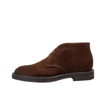JOHN LOBB Heywood Chukka Ankle Boots Men's Brown