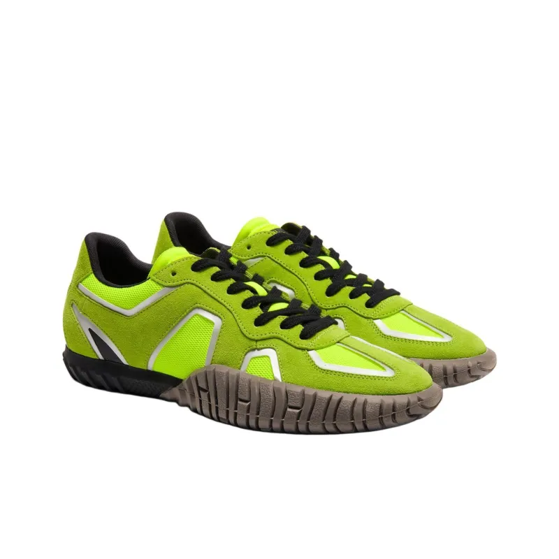 Onitsuka Tiger Duck Tiger Safety Yellow Pure Silver-2