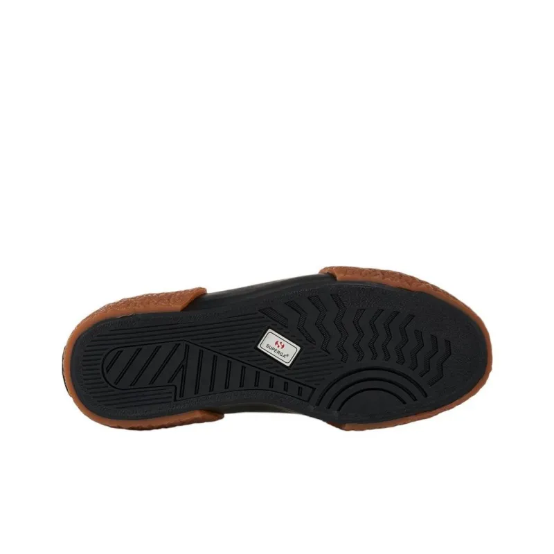 SUPERGA Zapatilla 2660 Low-Top Skateboard Shoes Unisex Black-5