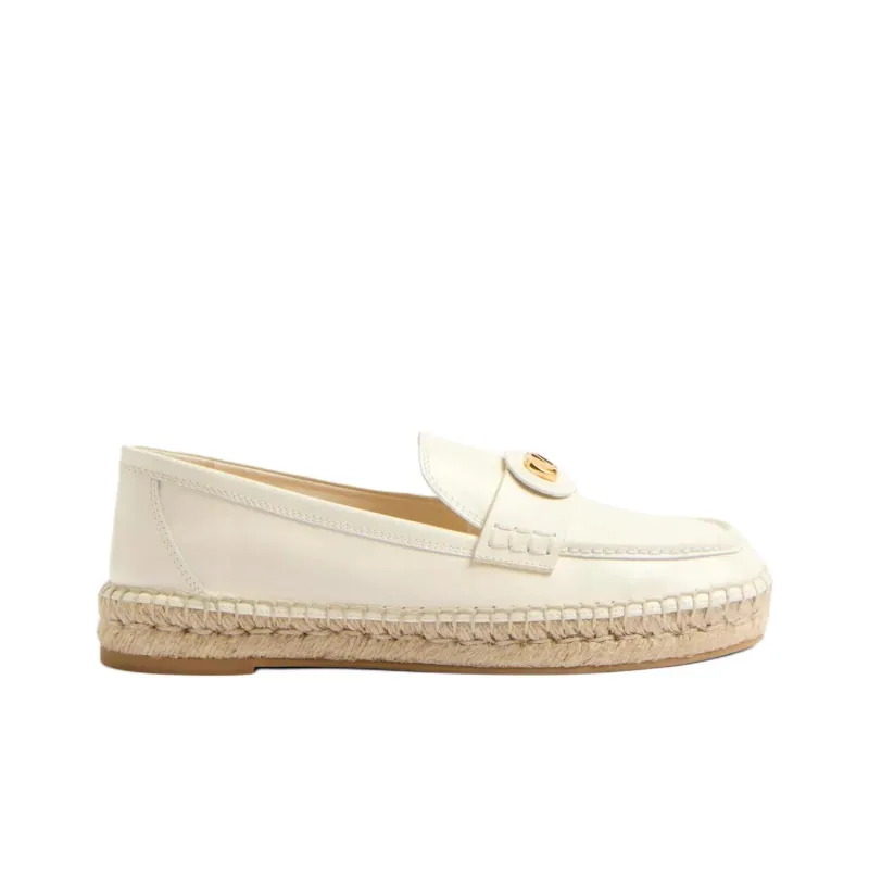 Valentino VLogo Signature Espadrilles Women's White-1