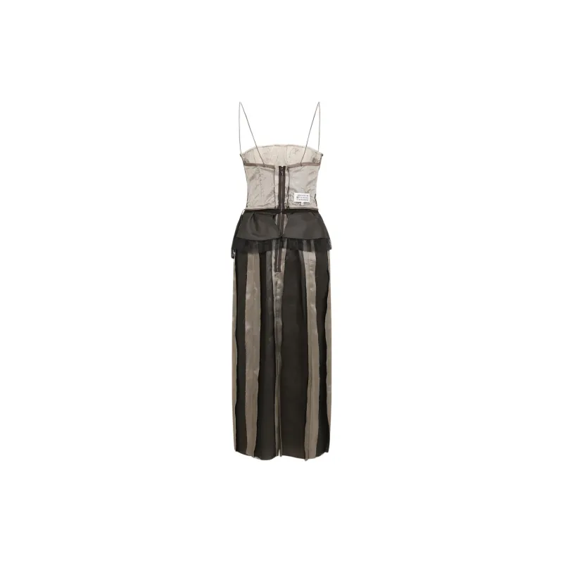 Maison Margiela Peplum Waist Midi Dress-1