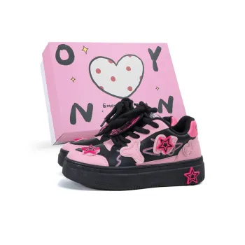 OYNN Young Baby Series Skateboard Shoes Women's Low Top Pink