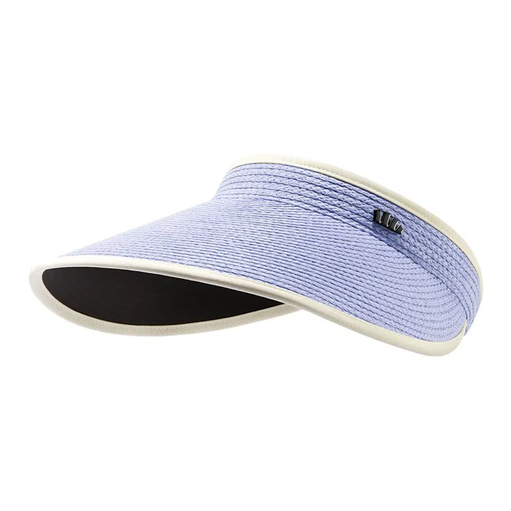 BENEUNDER Vinyl Sun Protection Hat Visor Cap Unisex Multicolor-4