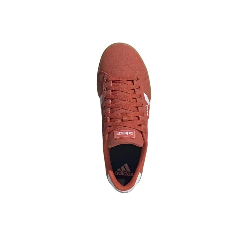 Adidas DAILY 3 Anti Slip Wear Resistant Low Top Skateboard Shoes Men's Orange-3