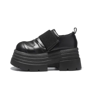 Komanic Ballet Flats Casual Single Shoes Women's Black