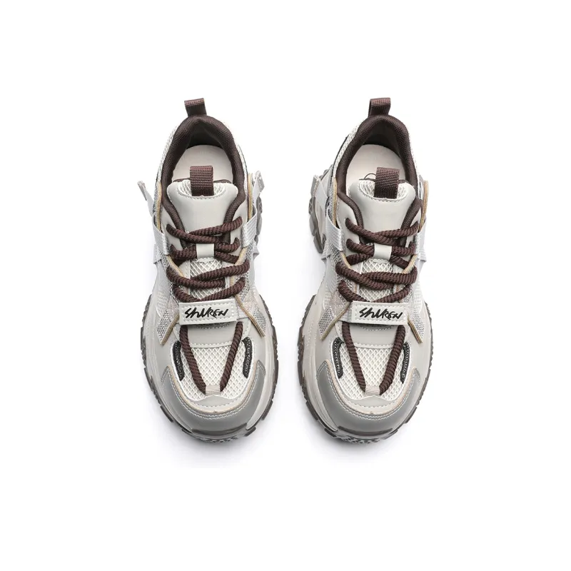 ABIDJAN Lightweight Low-Top Chunky Sneakers Women's-11