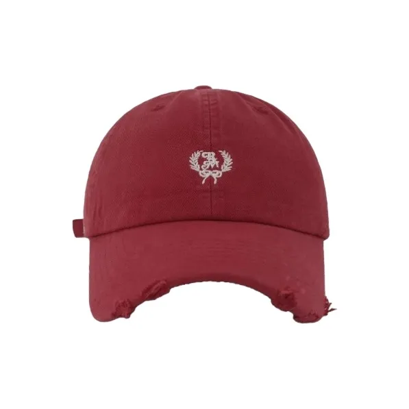 FREE RABBITⅡ American Letter Embroidery Face-Slimming Baseball Caps Unisex-0