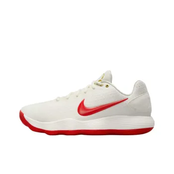 Nike Hyperdunk 2017 Anti Slip Wear Resistant Low Top Basketball Shoes Men's White Red