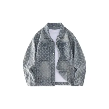 NEAR HERE Denim Jackets Unisex