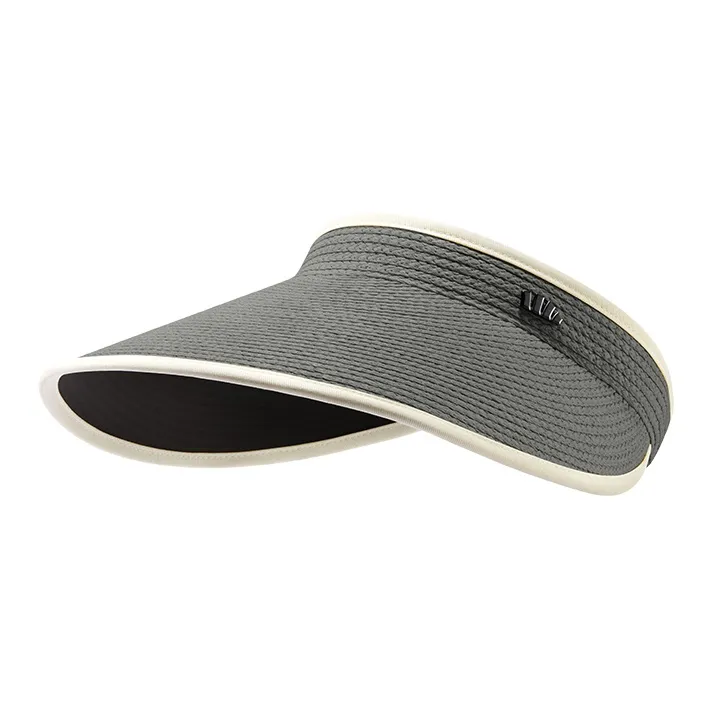 BENEUNDER Vinyl Sun Protection Hat Visor Cap Unisex Multicolor-5