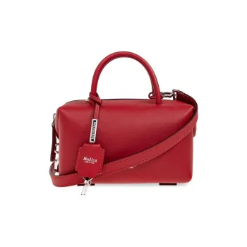 MaxMara Calfskin Shoulder Bag Crossbody Bag Handbag Regular Women's Red