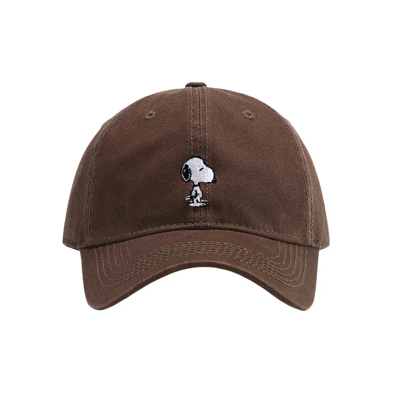 SNOOPY Cotton Baseball Caps Unisex-8