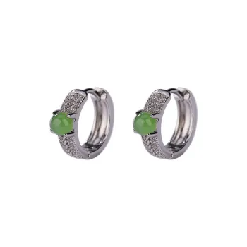 Royal Heaven's Choice Earrings Jasper Unisex