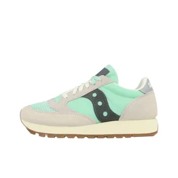 Saucony Jazz Original Vintage Anti Slip Wear Resistant Low Top Running Shoes Women's Asphalt Gray