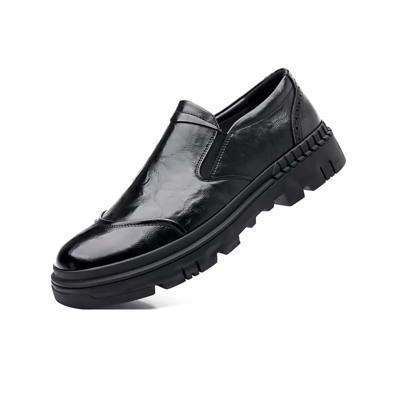 JIETEGONGYANG Casual Shoes Men's Black-2