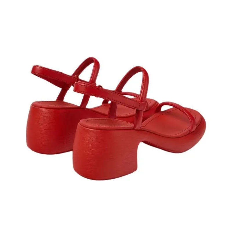 CAMPER Thelma Strap Sandals 7.1cm Women's Red-2