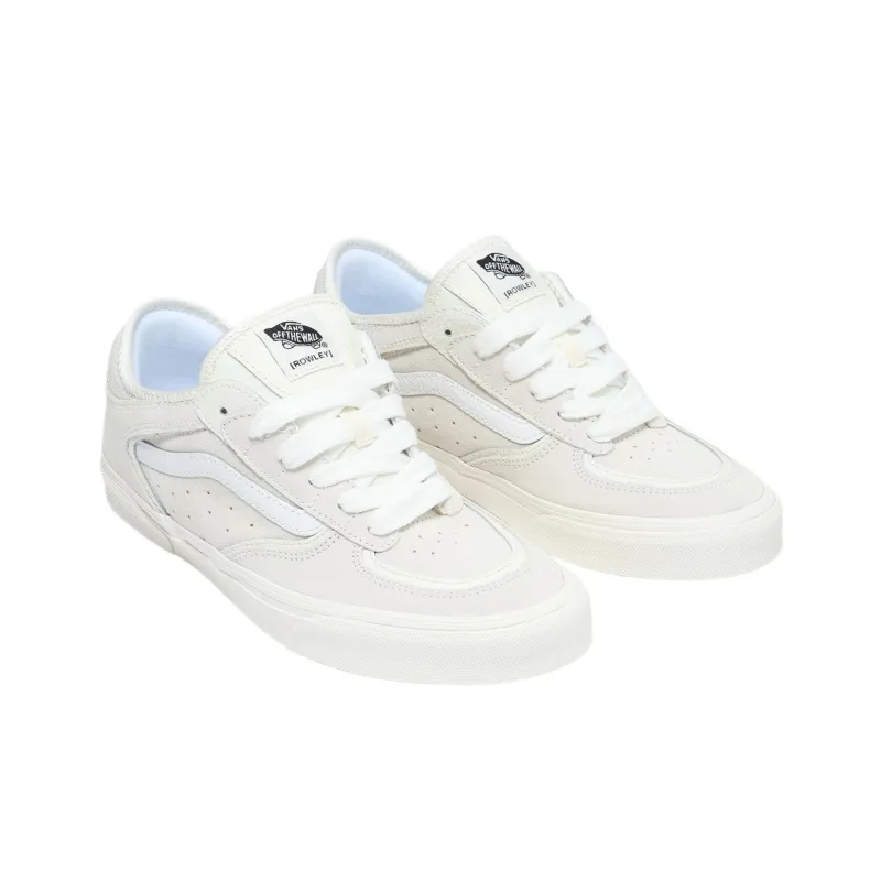 Vans Raleigh Classic Shock Absorbers Low Top Skateboard Shoes Unisex White-2