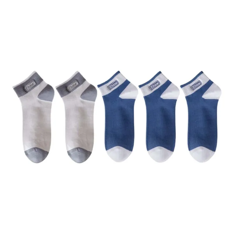 Cotton Gene Ankle Socks Men's 5 Pack-25
