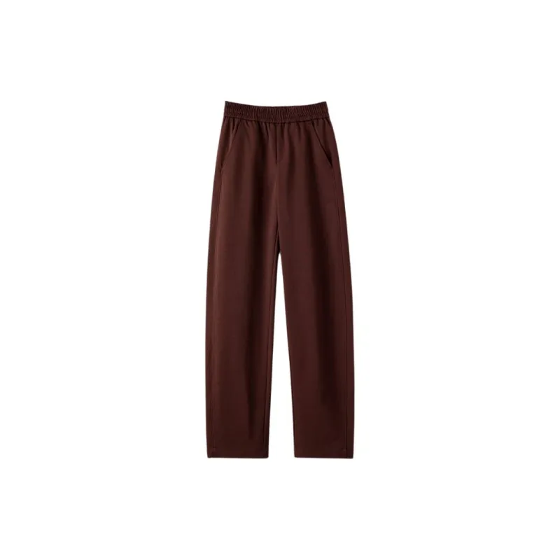 Late White Casual Pants Women's Ancora Red-2