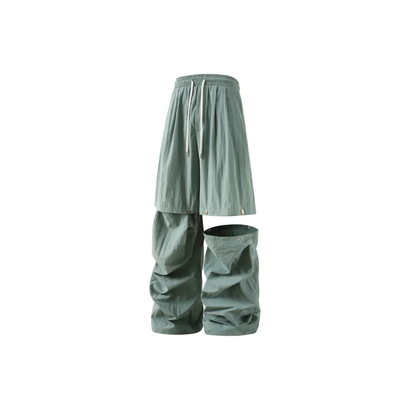 JUNGLE PANDA Knitted Sports Pants Unisex Black-21