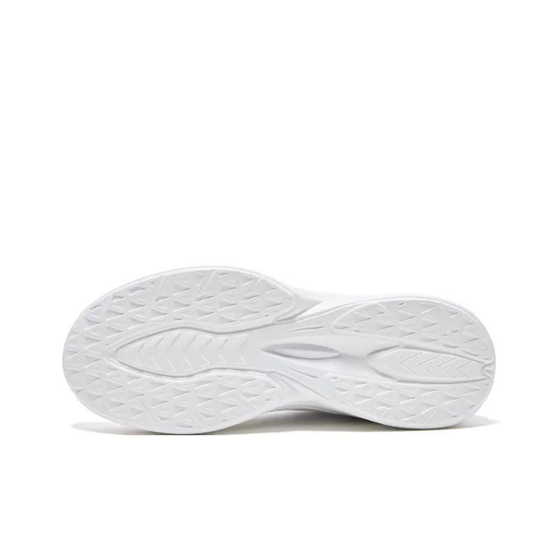 Warrior Anti-Slip And Wear-Resistant Breathable Low-Top Casual Running Shoes Men's White Gray-3
