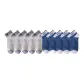 5 Pack Gray+5 Pack Blue
