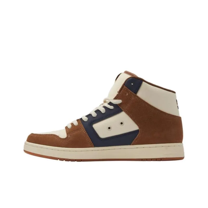 DC Shoes MANTECA 4 HI High-Top Skateboard Shoes Men's Brown-1