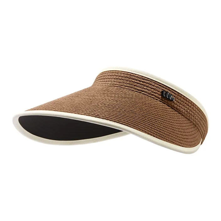 BENEUNDER Vinyl Sun Protection Hat Visor Cap Unisex Multicolor-3