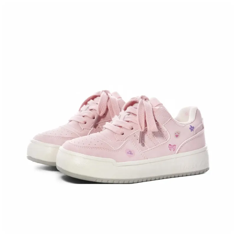 UNIITY Low-Top Skateboard Shoes Women's Pink-2