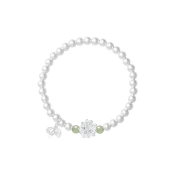 JOYDINNY S999 Fine Silver Bracelets Women's