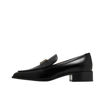 TOD'S Logo Plaque Slip On Loafers Women's