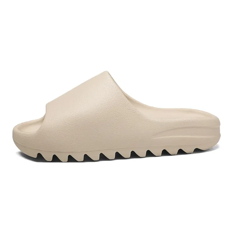 Le Drag Slippers Chocolate/Black Ecru/Desert Green-14