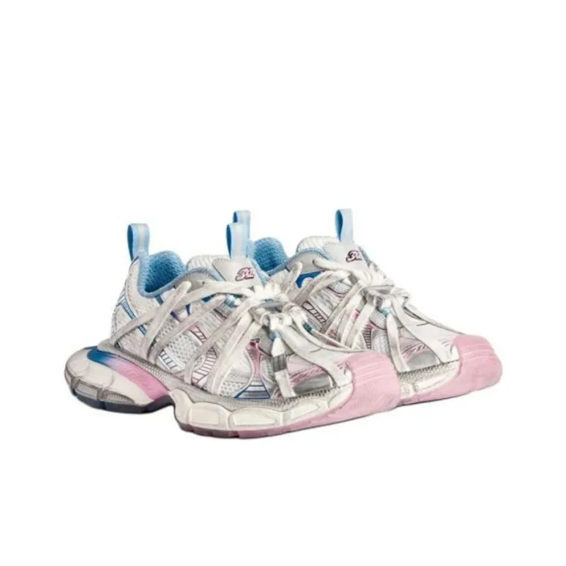 Balenciaga 3XL Low Top Chunky Sneakers Women's White-3