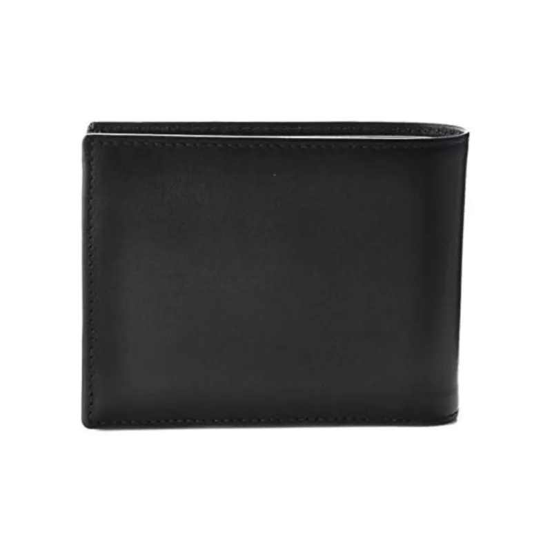 ETTINGER Calfskin Wallet Men's Black-1