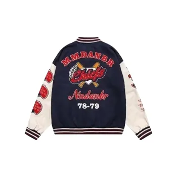 Fakeyoung Jackets Coats Unisex Navy Blue
