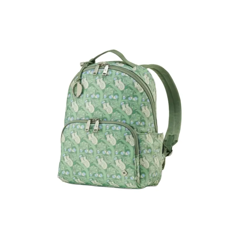 SAMSONITE V&A Collaboration LIBRA 2.0 Fabric Backpack Women's Green-1