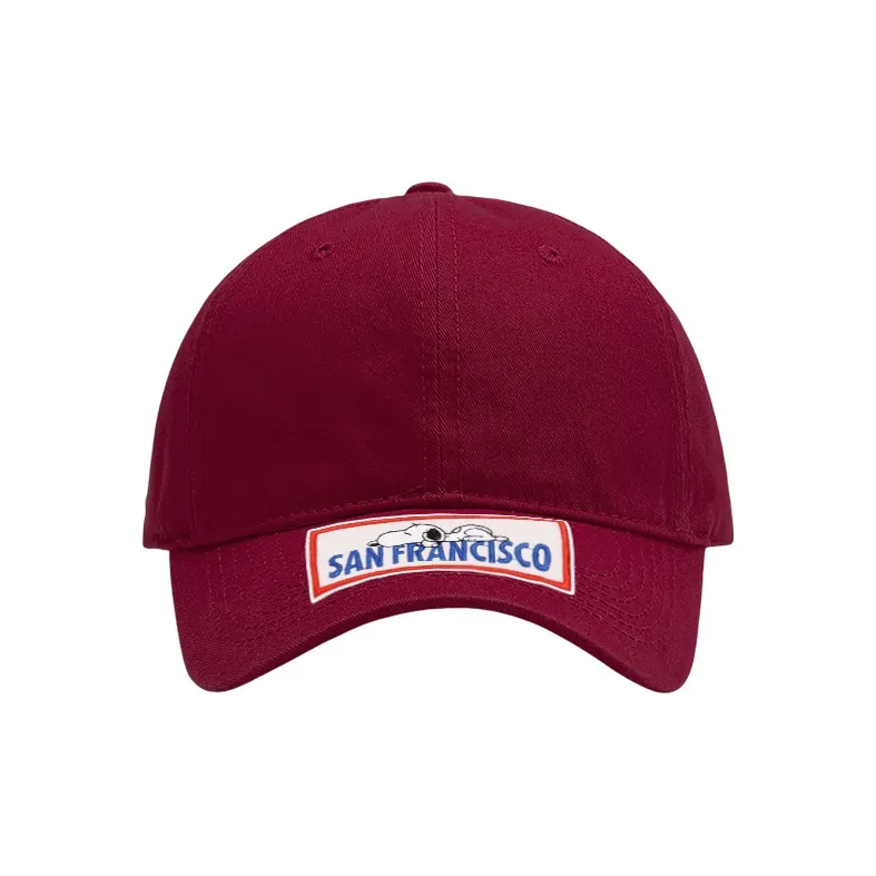 SNOOPY Cotton Baseball Caps Unisex-0