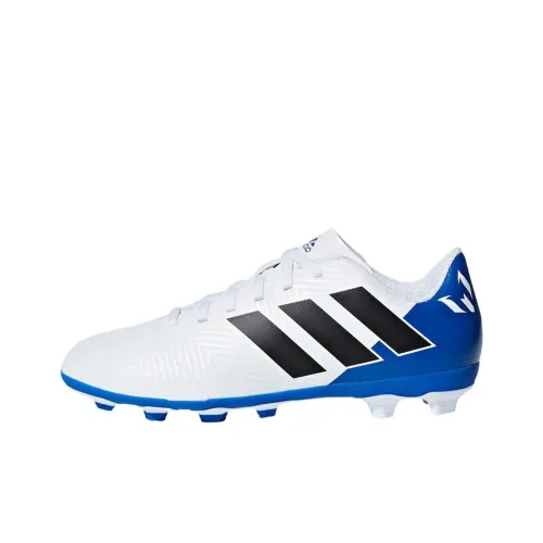 Adidas Anti-Slip Wear-Resistant Soccer Shoes Men's White