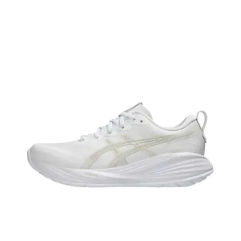 Asics Gel Cumulus 27 Cushioning Low Top Running Shoes Men's White
