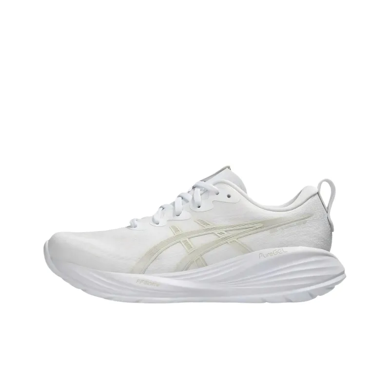 Asics Gel Cumulus 27 Cushioning Low Top Running Shoes Men's White-0