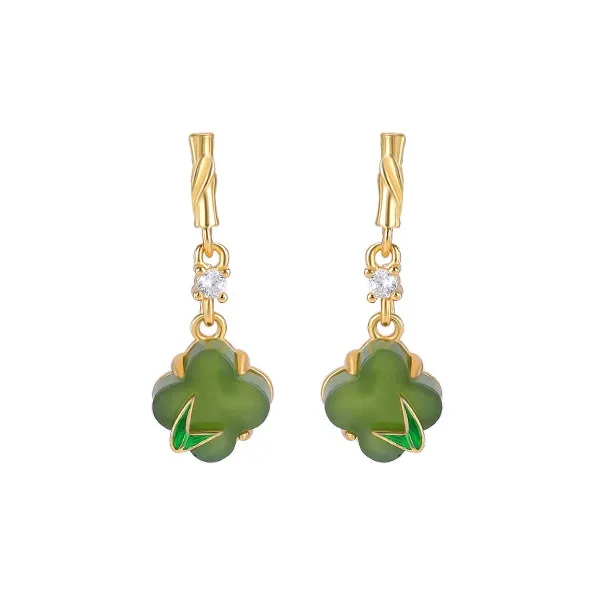 Royal Heaven's Choice Earrings Jasper Unisex-0