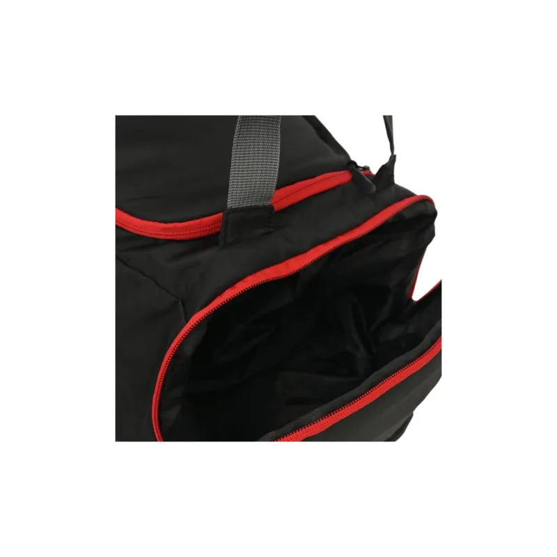 NBA Bulls Polyester Backpacks Travel Bags 36L Men's ÍTica: Black & Red-8
