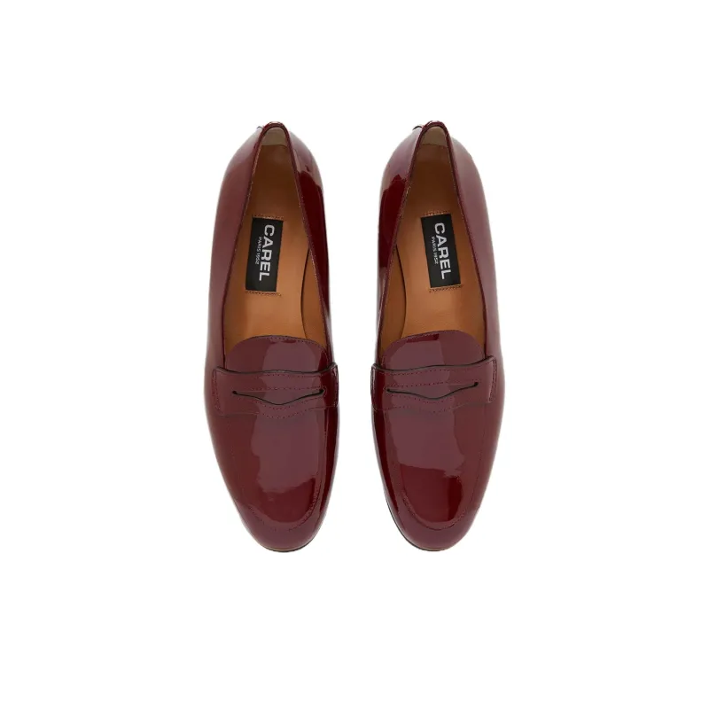 Carel Loafers Women's Burgundy-3