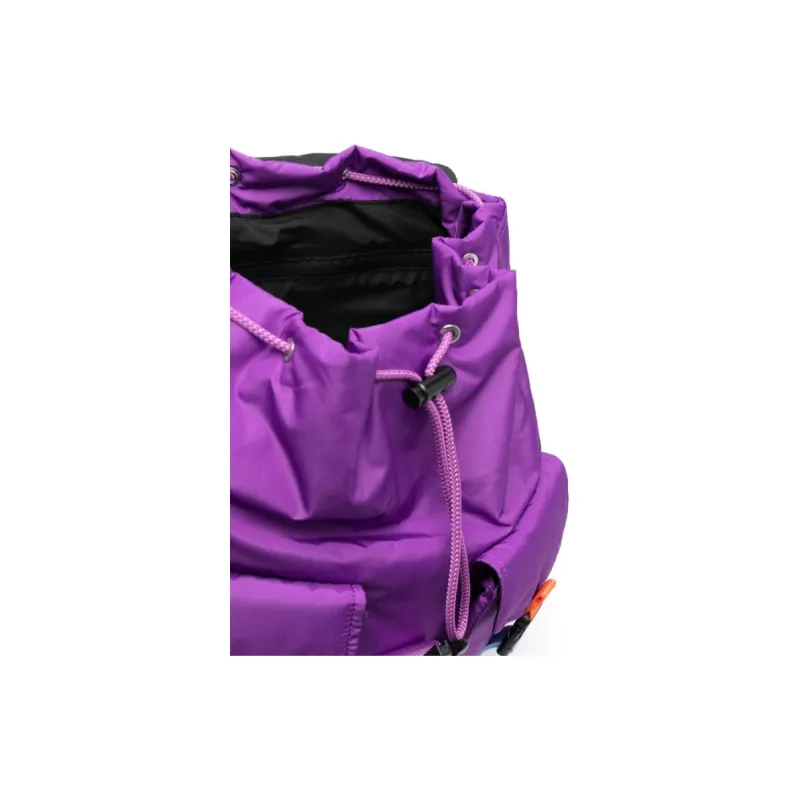GANNI Recycled Polyester Backpack Regular Women's Purple-2