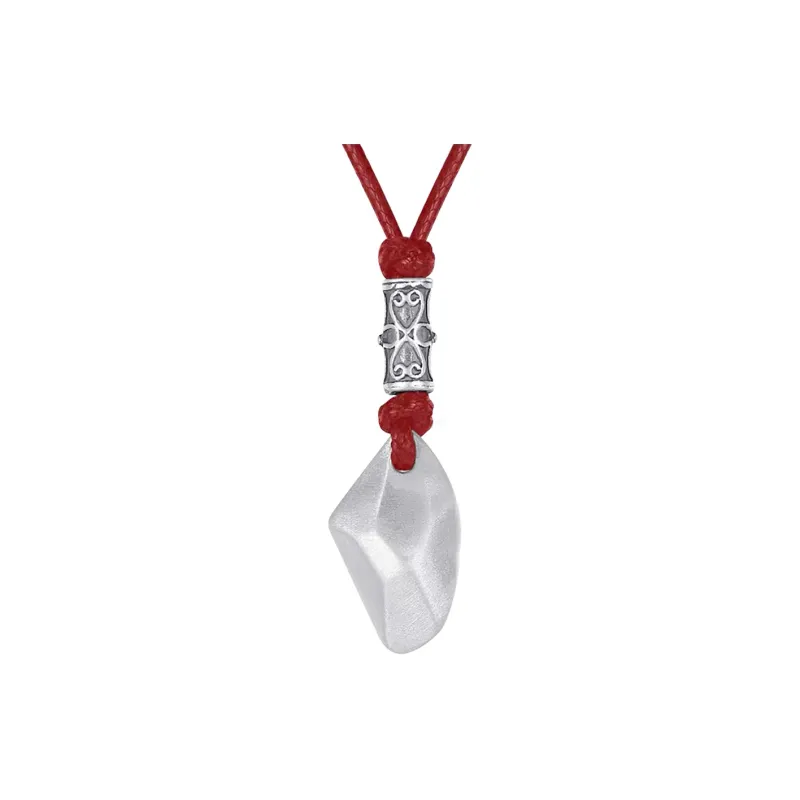 Inker Good Stone 999 Fine Silver Necklaces Unisex-6
