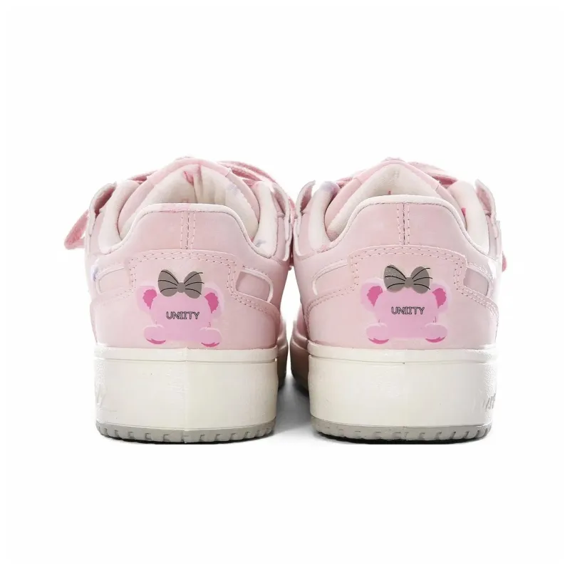UNIITY Low-Top Skateboard Shoes Women's Pink-5