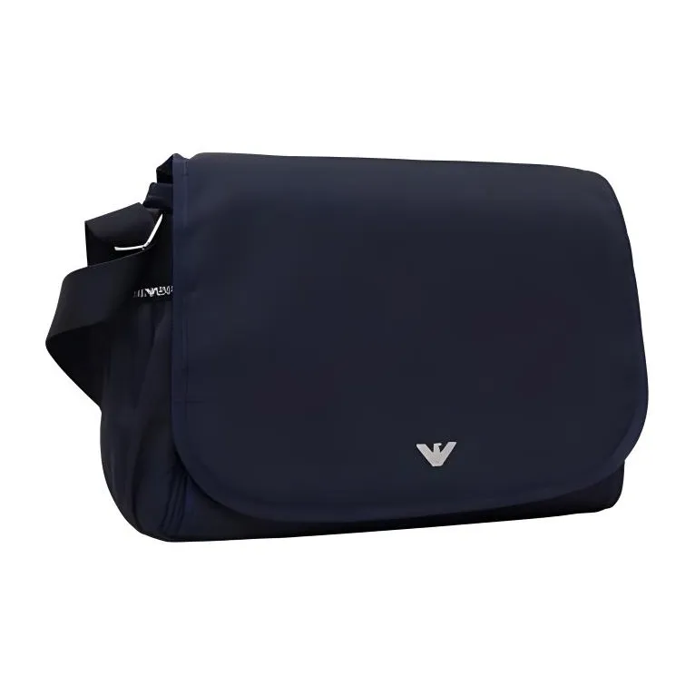EMPORIO ARMANI Polyurethane Shoulder Bag, Crossbody Bag Women's Blue-1
